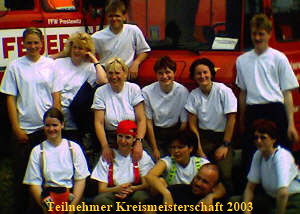 Teilnehmer Kreismeisterschaft 2003